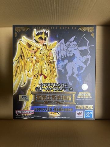 【新品・未開封品】 聖闘士聖衣神話EX サジタリアス星矢 黄金聖衣の継承者 バンダイ