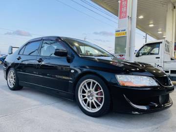 ランサーエボリューション8、ランサーGSRエボリューション8MR、4WD、トランスミッションF6、4G63、km12万。年式H15/03,CT9A,ETC,