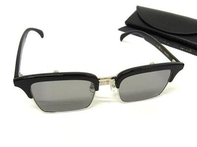 1円 ■新品同様■ MonkeyFlip モンキーフリップ&times;マジカルデザイン&times;ルードギャラリー サングラス 眼鏡 めがね ブラック系 FR8147