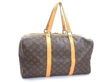 1円 LOUIS VUITTON ルイヴィトン M41624 モノグラム サックスープル45 ボストンバッグ トラベルバッグ 旅行かばん ブラウン系 FS9020