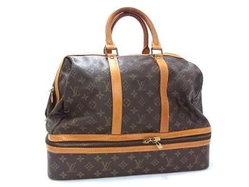 1円 LOUIS VUITTON ルイヴィトン M41444 モノグラム サック スポーツ ボストンバッグ ハンドバッグ トラベルバッグ ブラウン系 DB4018