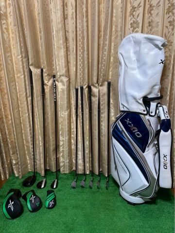 送料無料！ゼクシオ エックス（2022年モデル AX-Ⅱ） XXIO X eks ゴルフクラブセット カーボン フレックス S シャフト アイアンセット
