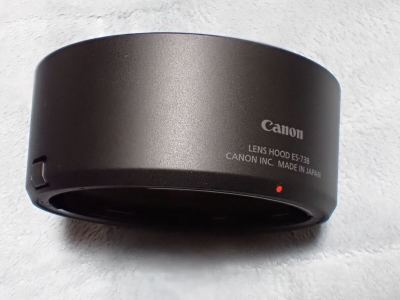 Canon レンズフード ES-73B RF45mm F1.2STM用【ほぼ新品です】