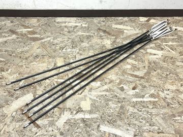 1円〜 カーボン矢 KOYAL A/C 7001 SUPER 6.6 弓道具 弓矢 弓道 武具 武道具 部活動 趣味 スポーツ 全長約97cm 重量約22g 6本 まとめて