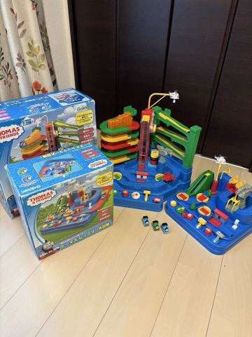 きかんしゃトーマス レッツゴー大冒険 知育玩具 学研ステイフル Gakken トーマスレッツゴー大冒険 トーマス Gakken 二つセットで