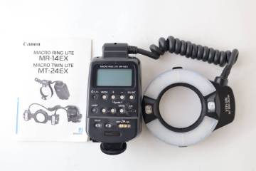 動作未確認 Canon キャノン MACRO RING LITE マクロリングライト MR-14EX 3