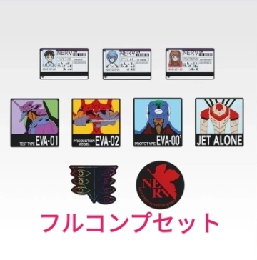 一番くじ 新世紀エヴァンゲリオン 30th Anniversary　E賞ラバーコースター 全9種 フルコンプセット【未開封】