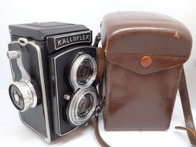 02026[at] ☆ケース付♪ KOWA KALLOFLEX Prominar 1:3.5 f=75mm SEIKOSHA-MX 二眼レフ フィルムカメラ♪ ②