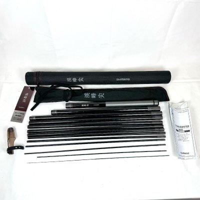 [9304-014] 1円スタート SHIMANO 渓峰尖 硬調57 釣竿 シマノ 釣具