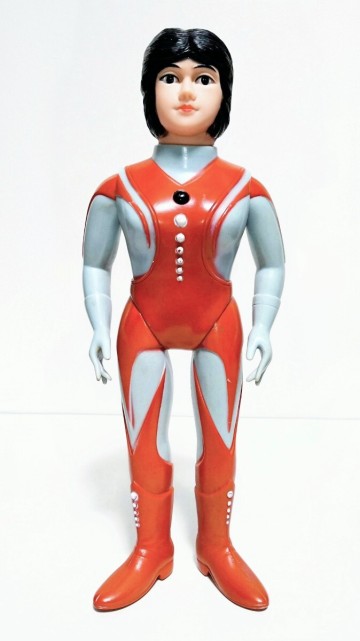 【マスク欠品】ブルマァク ウルトラの母　650サイズ ソフビ◇約300ミリ◇1973年 ウルトラマンタロウ放映当時物◇ウルトラウーマンマリー