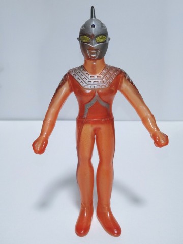 ウルトラセブン◇ポピー製 キングザウルス ソフビ（ロッテ ウルトラマン フーセンガム 懸賞品）◇高さ約170ミリ◇1979年（昭和54年）当時物