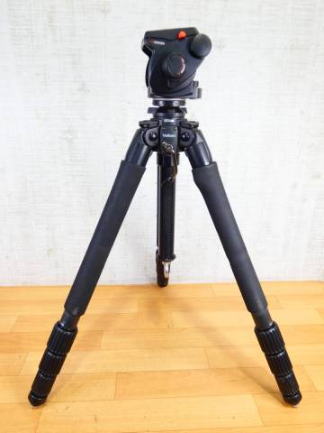 Velbon Neo Carmagne 840 ベルボン ネオ カルマーニュ カーボン三脚 / マンフロット プロ フルード ビデオ雲台 503HDV＠120(1)