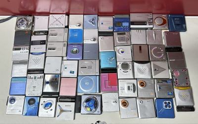 Panasonic/SHARP/SONY VICTOR ポータブルMDプレーヤー 各種 など 57ピースまとめ売り 現状渡し中古品 V