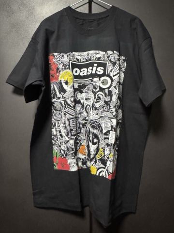 OASIS _ オアシス T_shirts XL Tagless UK Rock Noel Britpop Suede BLUR Radiohead Manic Street Preachers Pulp