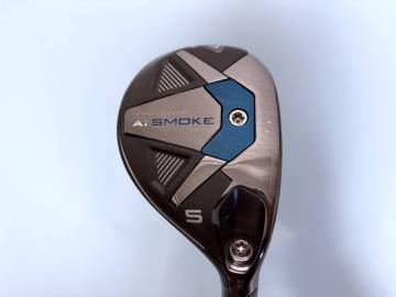 中古 キャロウェイ Ai スモーク HL PARADYM Ai SMOKE HL ユーティリティー 5U 24度 TENSEI 50 for Callaway FLEX-S ヘッドカバーは未使用