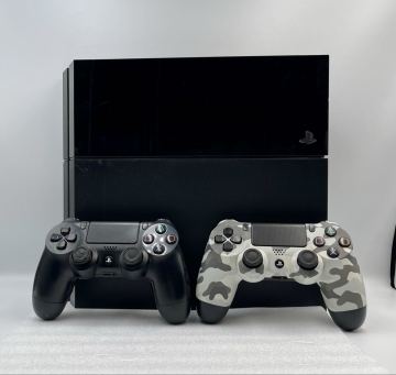 1円〜⑤【動作確認済み】SONY ソニー PlayStation4 CUH-1100A ジェットブラック PS4 本体 コントローラー付き #⑤50