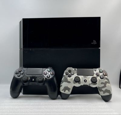 1円〜⑤【動作確認済み】SONY ソニー PlayStation4 CUH-1100A ジェットブラック PS4 本体 コントローラー付き #⑤50