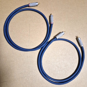 RCAケーブル Accuphase アキュフェーズ　1ペア 1m&times;2点 オーディオケーブル　スピーカーケーブル 60s26-0235