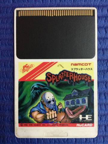 【GB3381/60/0】PCソフト★スプラッターハウス★ソフトのみ★Splatter house★PC Engine★NEC★カセット★HuCARD★Huカード★