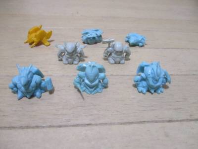 SDガンダム　消しゴム　ガン消し　レアカラー難有8体セット　ガシャポン