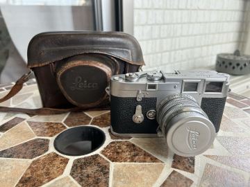 美品 Leica M3 DBP シルバー Lens LEITZ WETZLAR germanyフィルムカメラ レンジファインダー ライカ