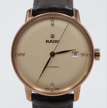 ラドー RADO クポール クラシック Coupole Classic 8Pダイヤモンド 763.3861.2 デイト メンズ 自動巻き AT R22861765