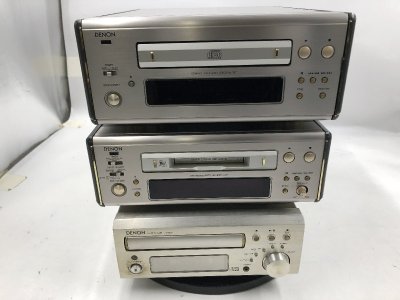 ♪▲【DENON デノン】CDプレーヤー/ＭＤデッキ/CDレシーバー 3点セット DCD-6.5L/DMD-7.5L/UD-M30 まとめ売り 0204 23