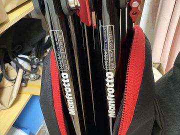 Manfrotto ライトスタンド1052BAC 2本、ケースLBAG90