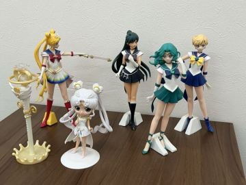 美少女戦士セーラームーン フィギュア 5人セット　セーラームーン Qposket アニメ　漫画
