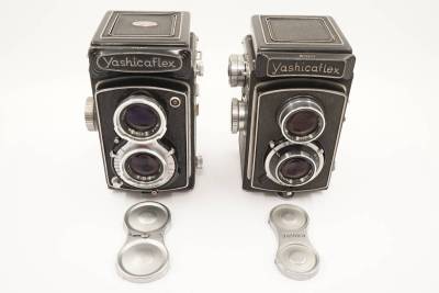 253■売り切り■YASHICAヤシカ■Yashicaflexヤシカフレックス■C型 Yashikor 80mm F3.5■AII型 Yashimar 80mm F3.5■現状品■