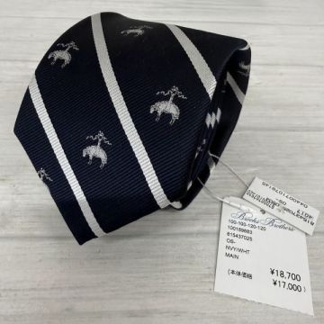 【A804-2】 Ｂrooks Ｂrothers　ネクタイ　ブルックスブラザーズ　バーストライプ　GFジャガード レップタイ