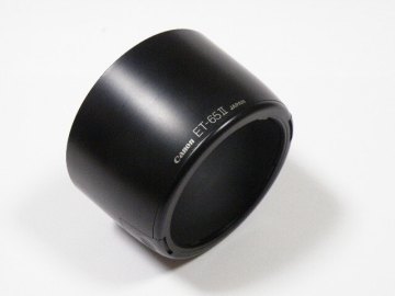 ◎ Canon ET-65II キャノン EF85mmF1.8、EF100mmF2、EF135mmソフトフォーカス 他用 レンズフード