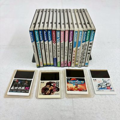 W442-O69-27 PC ソフト 19本セット/ガンヘッド/サイレントデバッカーズ/R-TYPE1/R-TYPE2/ビジランテ/HuCARD/PCE まとめ OA