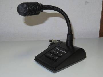 ★ ICOM アイコム ディスクトップマイクロホン スタンドマイク SM-50 【中古品】★