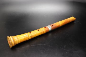 【江】高級和楽器 昌山銘 尺八 直径6㎝&times;全長約57㎝ 角印在銘 古美術品(縦笛木管楽器民謡箏曲長唄伝統音楽)AXZ709 CTDBjdps ABvtre