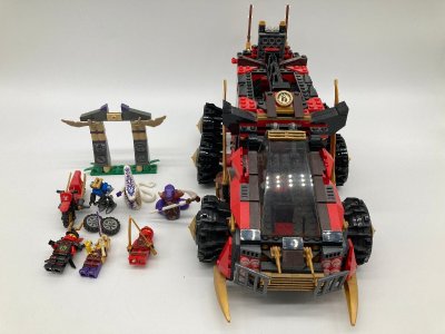 【5-6-0007】レゴ LEGO ニンジャマシン DB X 8-14 #70750 756 ピース 2015年 箱無し