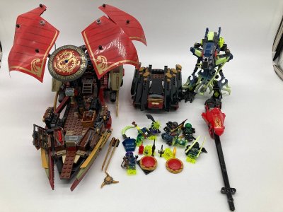 【5-7-0014】レゴ LEGO 空中戦艦バウンティ号 9-14 #70738 1253 ピース 2015年 箱無し