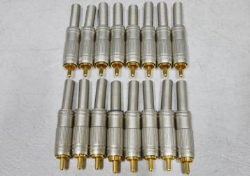 CANARE★カナレ★F-09★RCAコネクター★CANARE F-09★RCAプラグ★ピンコネクター★中古品★16個セット