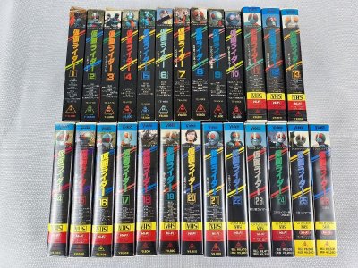 VHS 仮面ライダー Vol.1～26 計26点セット Hi-Fi_長K194