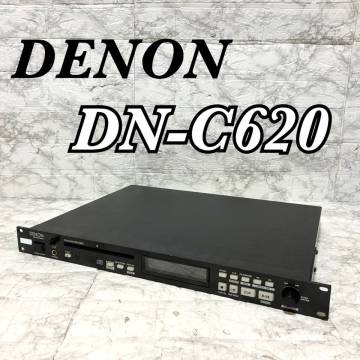 【動作確認済 稼働品】DENON DN-C620 デノン 業務用 CDプレーヤー ラックマウント 再生/出力OK MADE IN JAPAN 日本製 ①