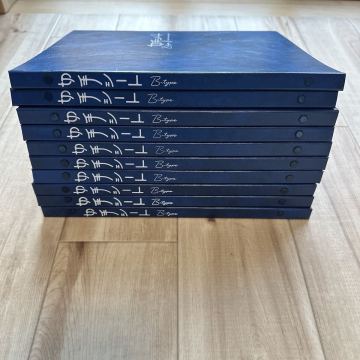 ストックブック テージー KB-31 切手シート収納　青　10冊まとめ売り