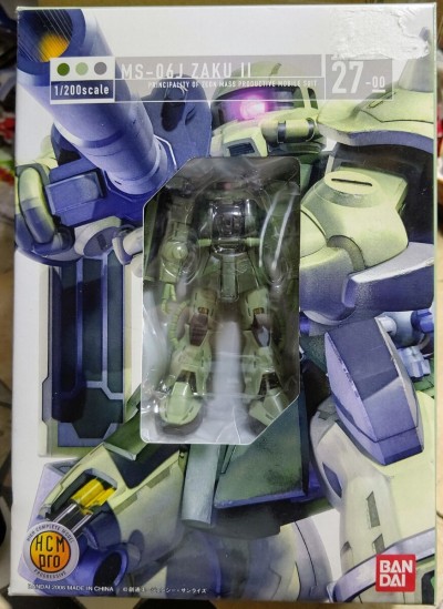 バンダイ HCM Pro MS-06J ザクII (陸戦用) 新品未開封品