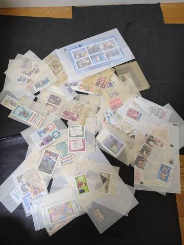 外国切手　音楽関連の切手　未使用中心大量