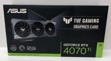 ★【USED/店頭買取品/１円スタート】TUF-RTX4070TI-12G-GAMING ［ASUS TUF Gaming GeForce RTX 4070 Ti 12GB GDDR6X］