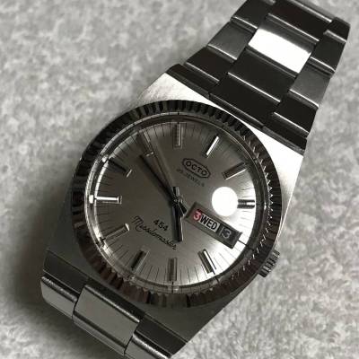 美品 希少 オクト ミサイルマスター 454 稼動品　OCTO missilemaster 454 スイス ラドー テクノス