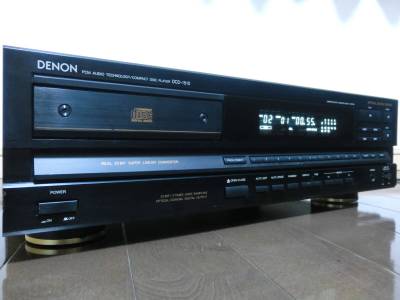 【DENON「DCD-1510」動作良好（リアル20bit高性能S.L.C搭載の重厚モデル）】