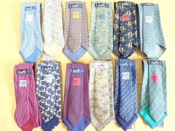 HERMES エルメス ネクタイ まとめて12本出品【中古品】