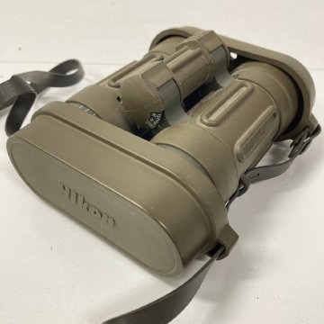 【中古品】『2-322』Nikon ニコン ミリタリー双眼鏡 8x30 7.5&deg; ヴィンテージ カバー付き