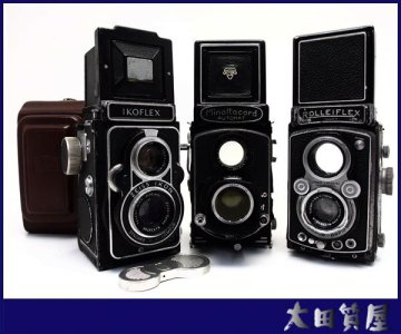 121)IKOFLEX Zeiss-Opton Tessar 75mm 1：3.5/Minoltaco automat Chiyoko Rccor/ROLLEIFLEX Tessar 75mm 1:3.5/ジャンク 売切り