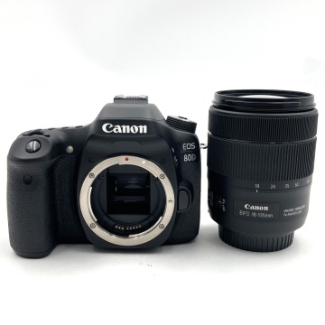 1円〜 Canon キヤノン EOS 80D デジタル一眼レフカメラ レンズキット 箱付 動作確認済 4486057